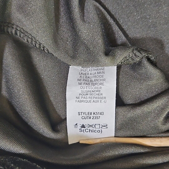 Ginger G Women’s Hunter Green Velvet Size Small A-line Dress Cottagecore Boho - Picture 11 of 14